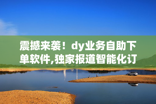 震撼来袭！dy业务自助下单软件,独家报道智能化订单管理软件助力DY业务自助下单新体验！